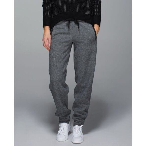 lululemon athletica Pants - Lululemon Karmacollected Pant Heathered Speckled Black / Black Size 12 RARE!